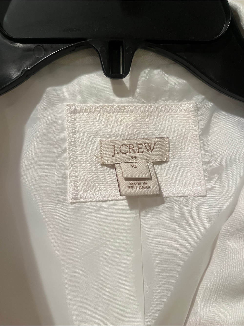 J. Crew White Linen Blazer - Picture 2 of 4